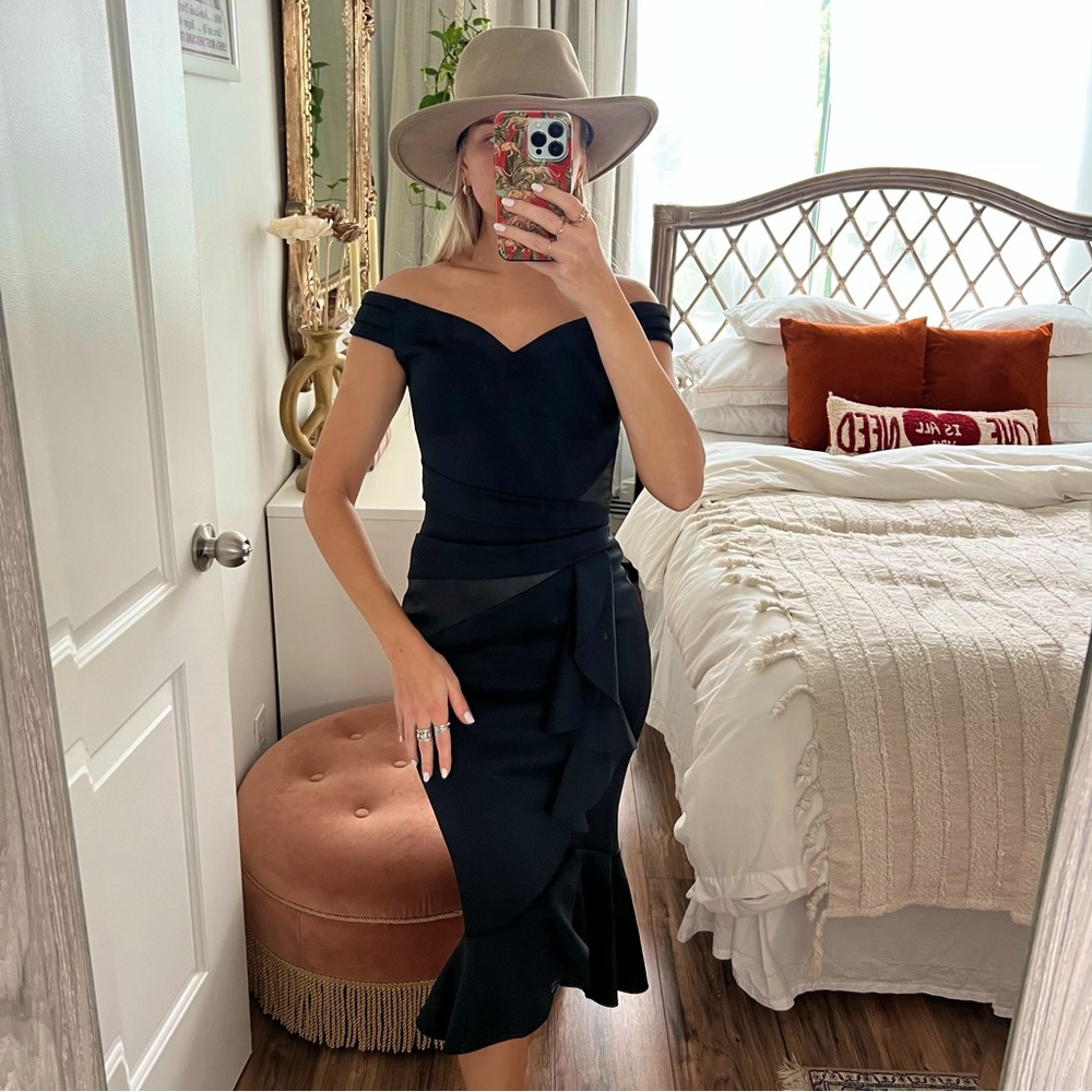 Black Lipsy Cocktail Dress